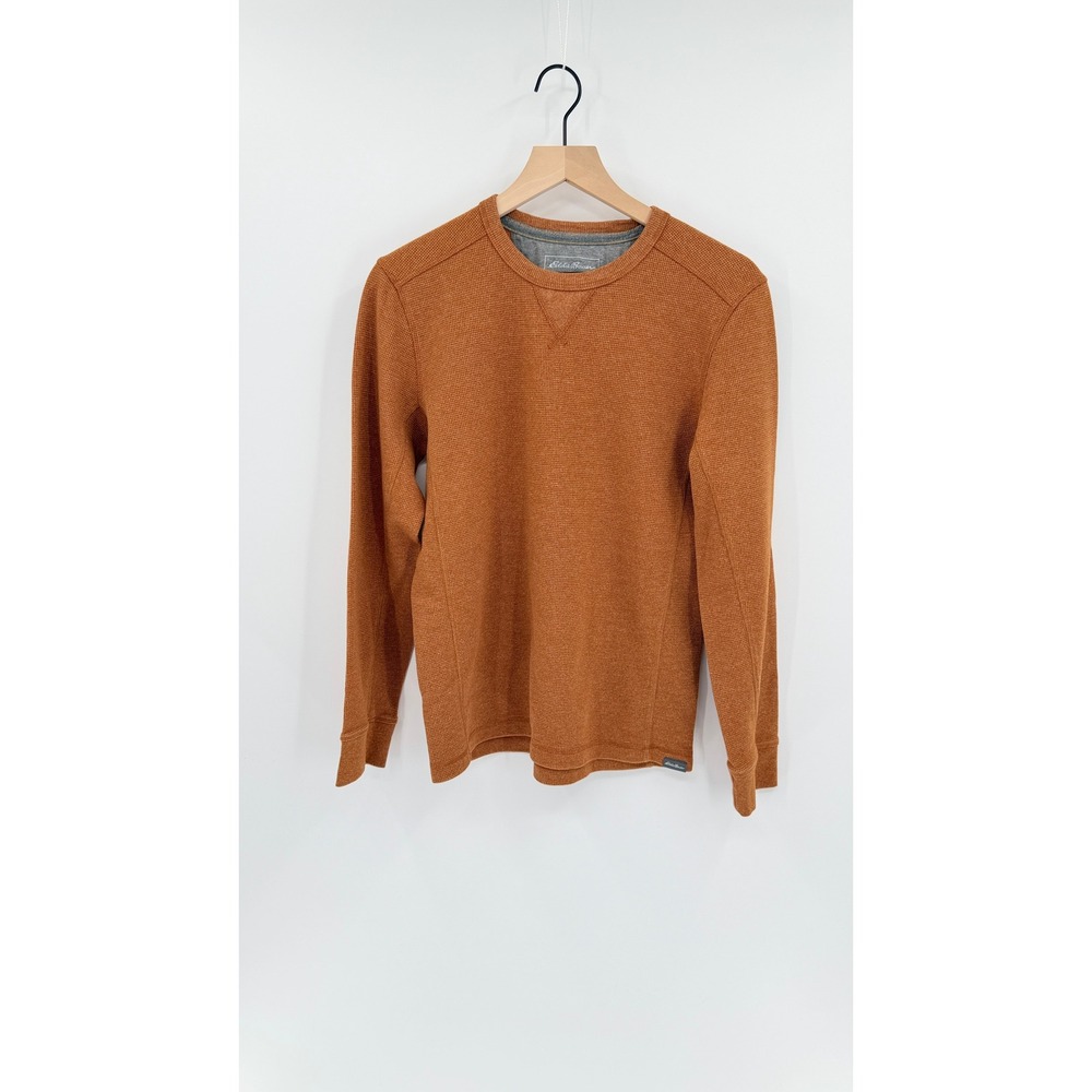 Eddie Bauer Thermal Shirt Waffle Knit Shirt M Outdoor Gorpcore Rugged Cabincore
